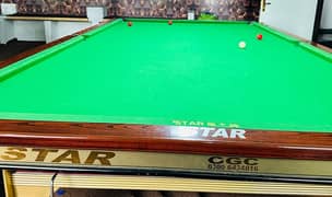 snooker table for sale  with 10/9.5 condition