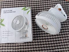 Mini chargeable fan