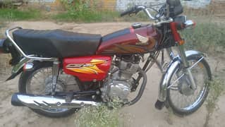 Honda 125 CG for sale model 2021 number Punjab  WhatsApp 03225910472