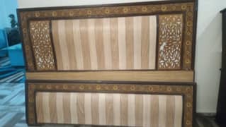 King Size bed with matteres