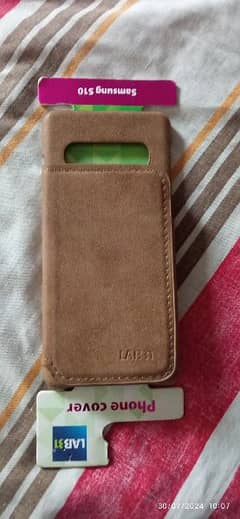 Samsung S10 Leather Card Holder cover
