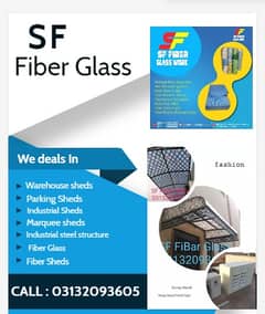 Fiber Shades / Fiber Glass / Parking Sheds / Fiber Glass Door