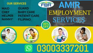 BabySitter , Nanny , Maids, Cook, Chef, Driver , Nurse, Patient Care