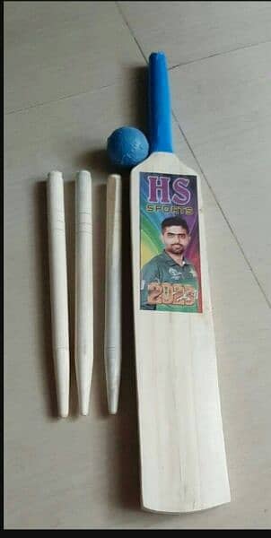 Cricket Tape ball Bat, Wickets, ball Packs of 5.  dly All Pakistan 1