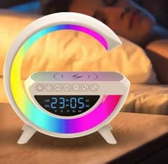 Wireless Mobile Phone Charger, Clock, Sparker And Lamp