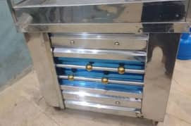 FRIES BROAST COUNTER CART