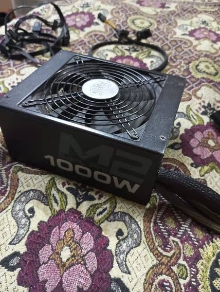 Coolermaster m2 silent pro 1000 watt psu (power supply unit)80+ silver 2