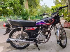 Honda CG 125cc. Total geniune.  Details are below.