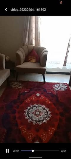 few months used rug.