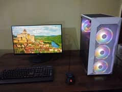 Gaming PC complete setup with 8GB Graphic Card