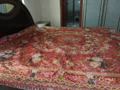 handecraft bedsheet in good condition