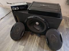 Amplifier woofer used in hiroof Alto Khyber Coure Cultus Mehran Civic