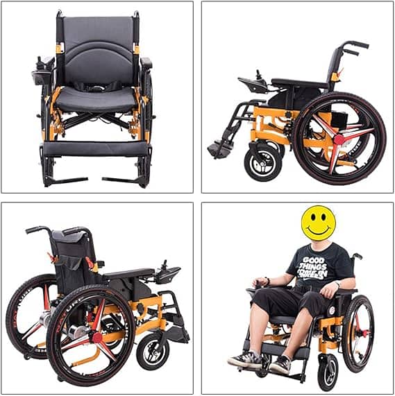 Electric Wheelchair Foldable and Portable / Wheelchair price karachi 1