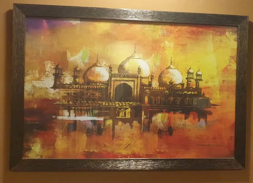 Sale beautiful & attractive painting in large frame in nominal price 2