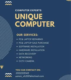 All kind of Computer Services At Your Door Step