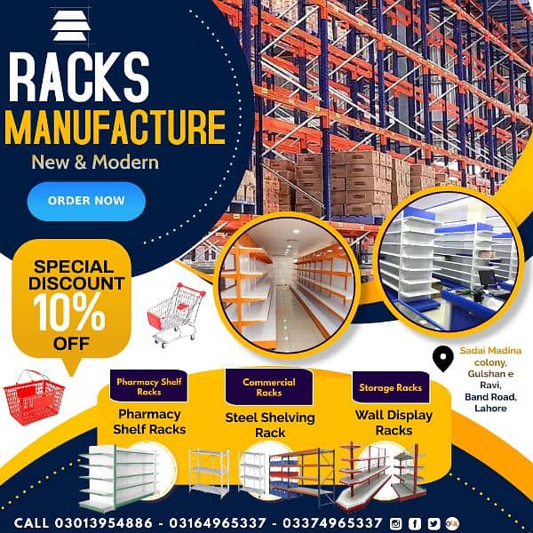 Heavy duty racks | Storage racks | Display rack | pharmacy rack | Mart 0