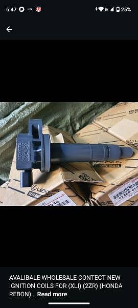 Honda civic FB2 ignition coils 6