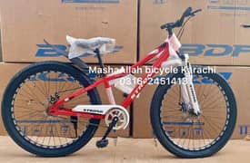 New MTB Bicycle brand new box pack
Front suspension