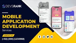Mobile App Development/Android App Developer/iOS App/Application Desig