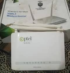 PTCL device New condition 10 10 range bohat achi