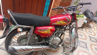 honda CG 125 For Sale in Ammuclate Condition Single Hand Used