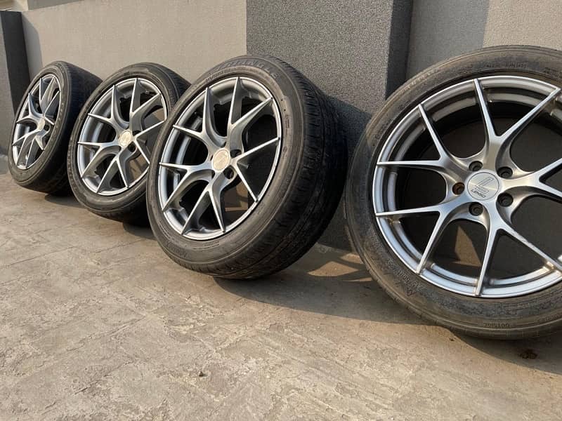 LENSO JAGGER DYNA 17” Inch With Tyres 1