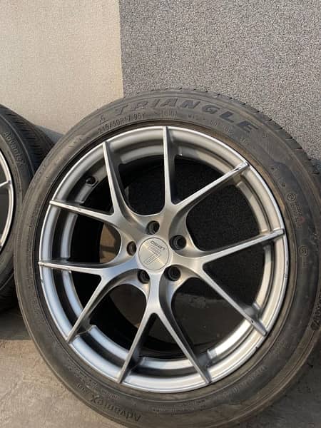 LENSO JAGGER DYNA 17” Inch With Tyres 5