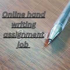 hand writing assignment job