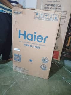 Haier HwM 80_1708y new 8.5 kg washing machine