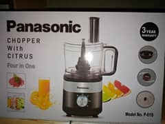 Panasonic chopper and citrus four in one original