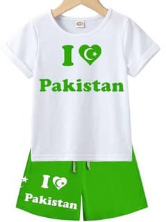 2 PCS Boy's T-Shirt And Short Set 14 August