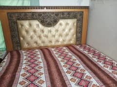 Full size Bed with spring mattress