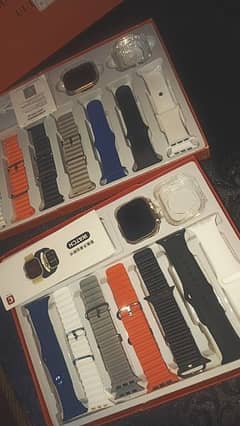 7 Strap SmartWatch S100 Ultra