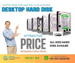 2tb Desktop Hard disk  4tb Seagate wd Hitachi 0