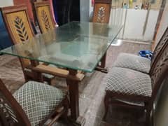 Dining table +6chairs