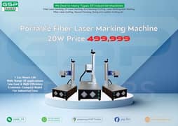 20W Portable Fiber Laser Marking Machine/  laser marking machine