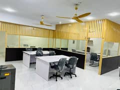 VIP Office available for rent at prime location of Canal Road