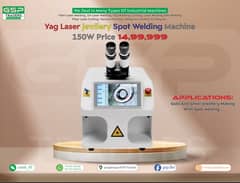 150W yag laser spot welding machine for sale / jewllery making machin
