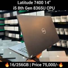 Dell latitude 7400 for sell with 16gb ram