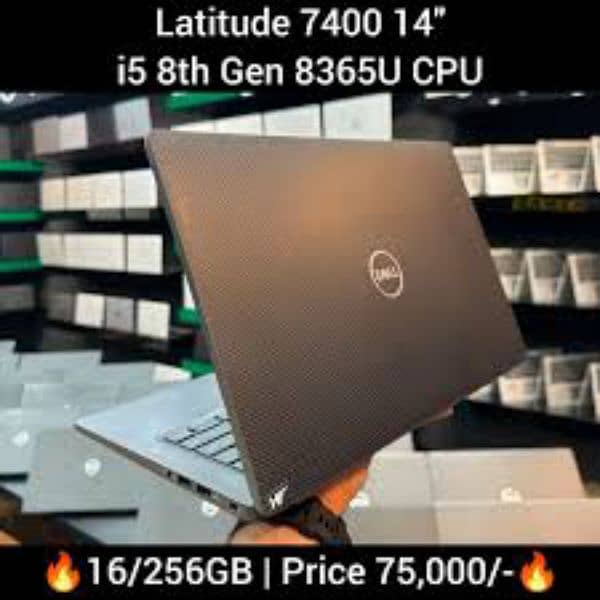 Dell latitude 7400 for sell with 16gb ram 0