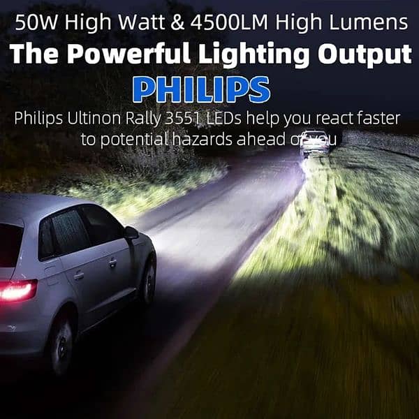 Phillips Ultinon Rally 3550 H4 7