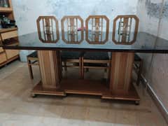 Dining Table and Showcase for Sale