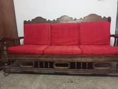 Urgent Wooden sofa for sale