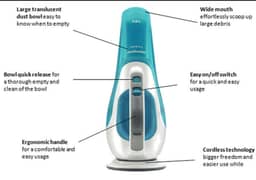 cordless vacuum with charging dock
