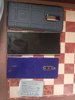 Sony Xperia 1 mark 1 screen,back glass,cover, battery