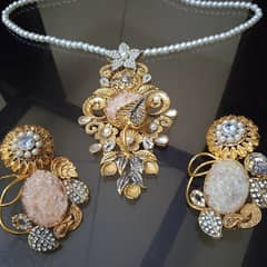 Turkish jewelry one present gold plated