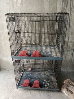 some cage's available for rehoming