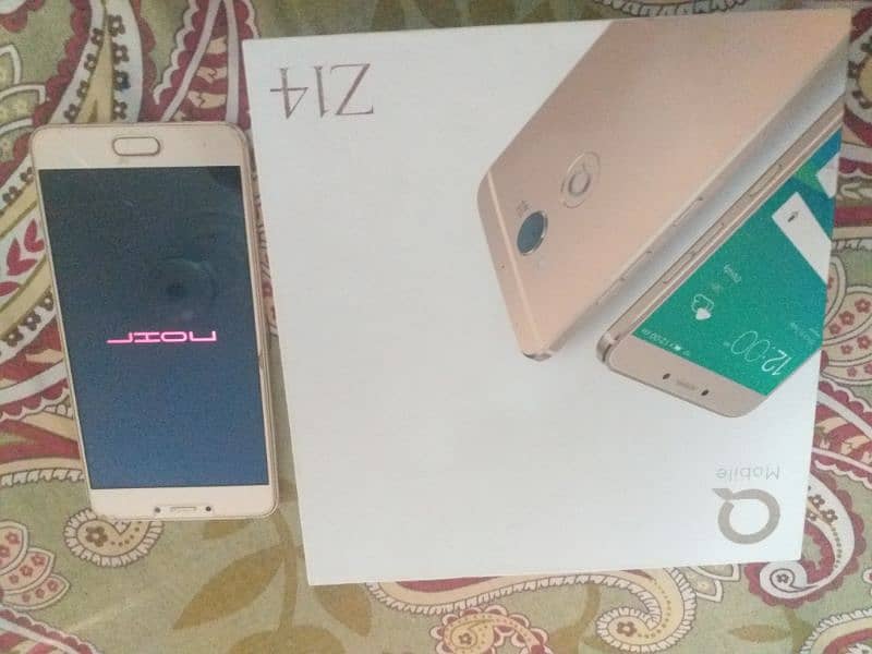 QMobile Z14 Gold Color with Box (PTA Approved) 4