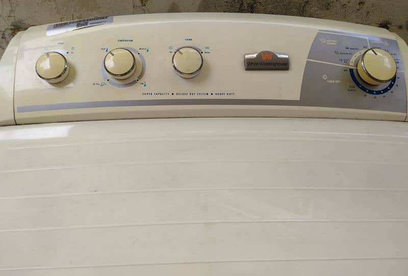 White Westinghouse Automatic Dryer Machine 1