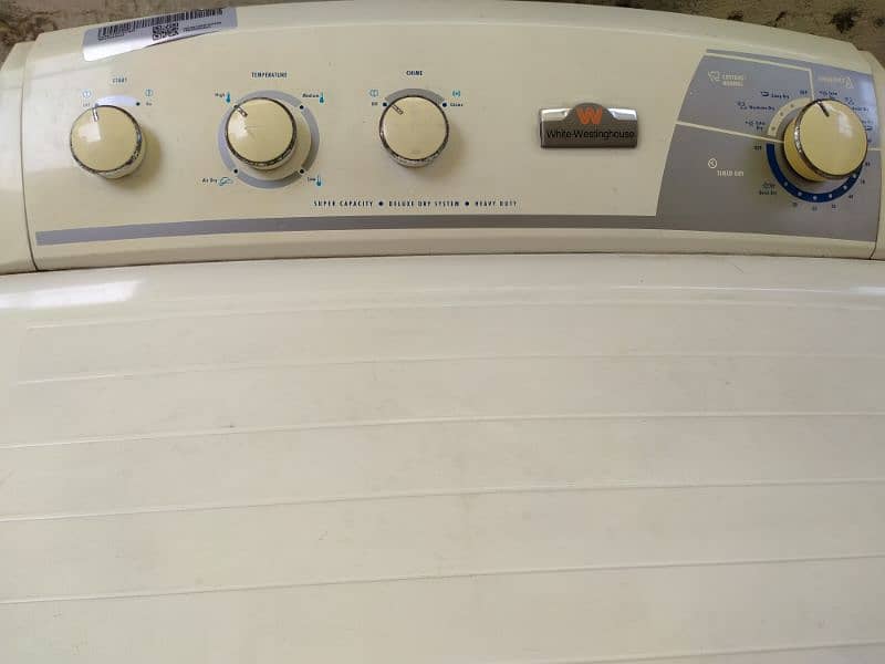 White Westinghouse Automatic Dryer Machine 3